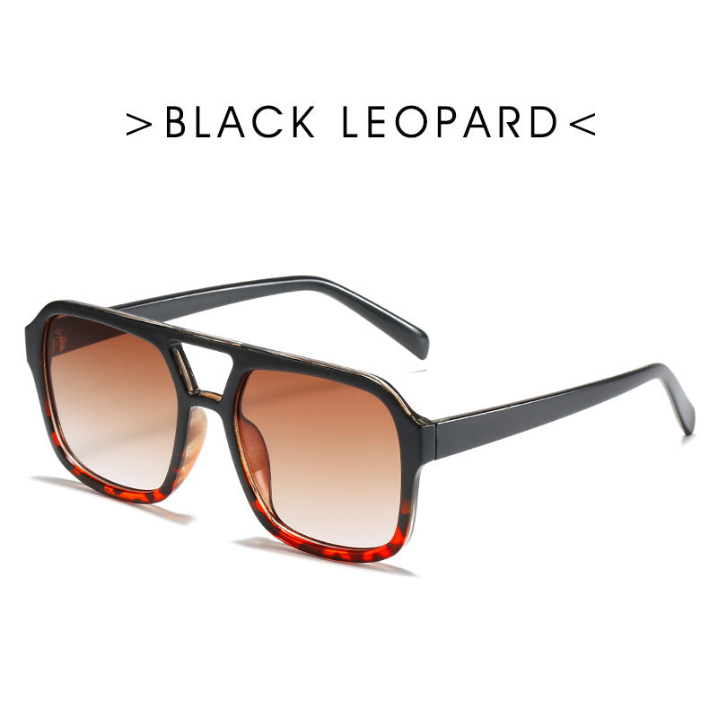 Square Double Beam Sunglasses