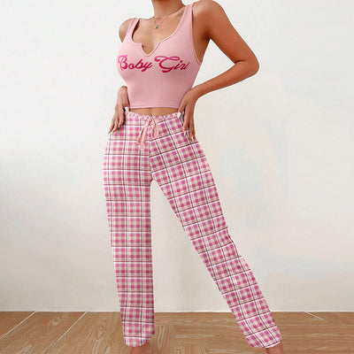 Spring Summer Women's Casual Pajamas