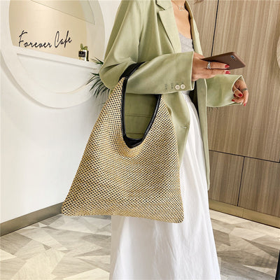 Fashion Rattan Women Shoulder Bags Wikcer