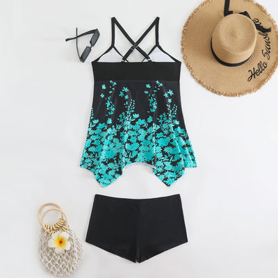 Bikini Customized Printing Split Plus Size Swimwear Women