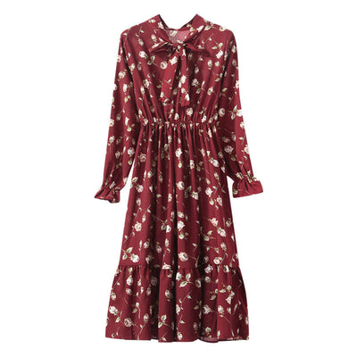 Ladies loose floral dress