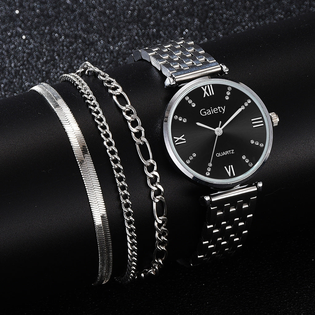 New Diamond Ladies Fashion Personality Trend Quartz Watch