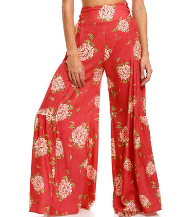 Women's Casual Loose Big Flare Wide Leg Pants