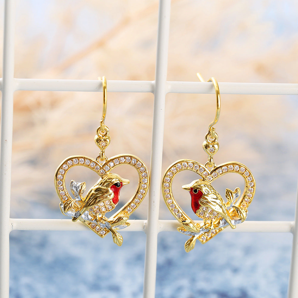 Court Retro Metal Alloy Earrings