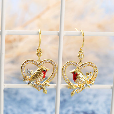 Court Retro Metal Alloy Earrings