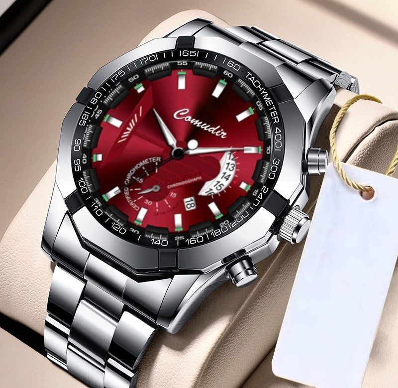 Automatic Movement Watch Men's Calendar Waterproof