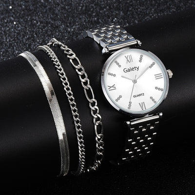 New Diamond Ladies Fashion Personality Trend Quartz Watch