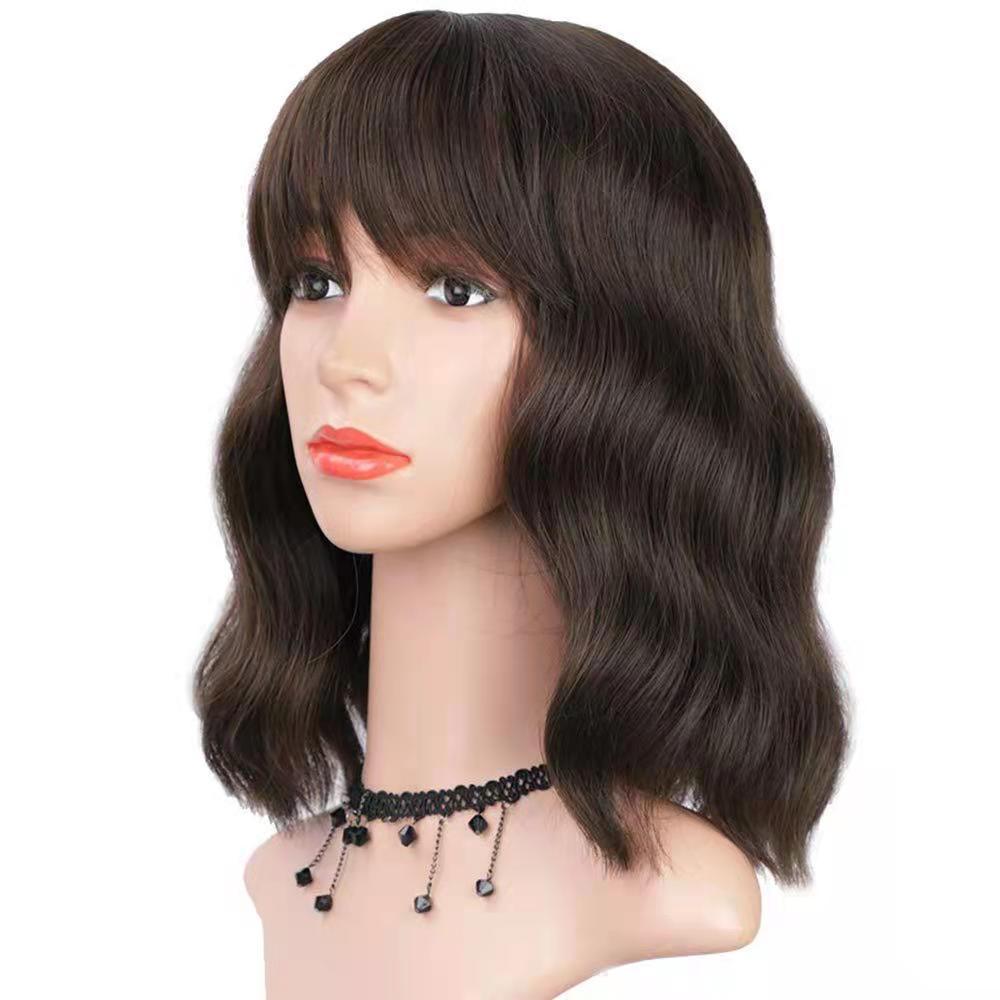 Full-head Wig-style Curly Small Wave Hairstyle