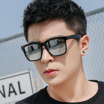 Men's Fashion Square Full Frame Sunglasses