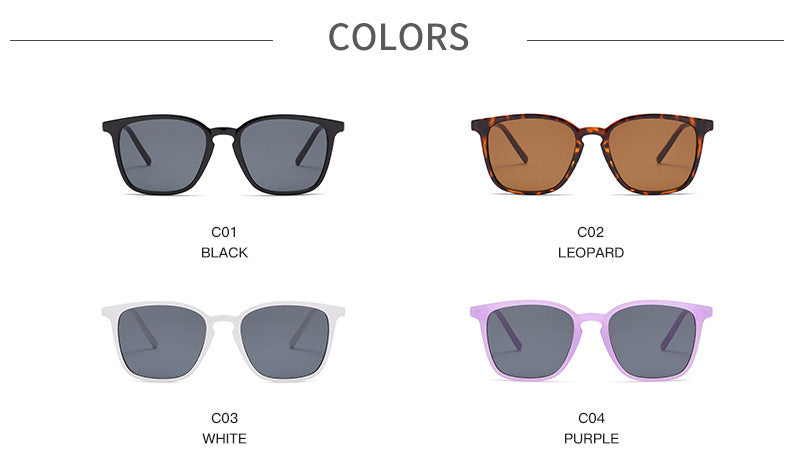 Simple Retro Sunglasses For Men And Women