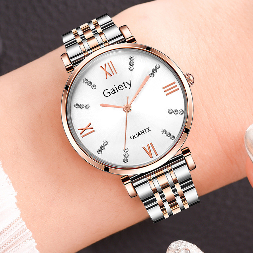 New Diamond Ladies Fashion Personality Trend Quartz Watch