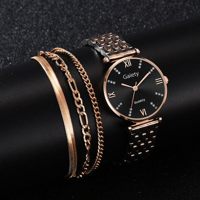 New Diamond Ladies Fashion Personality Trend Quartz Watch