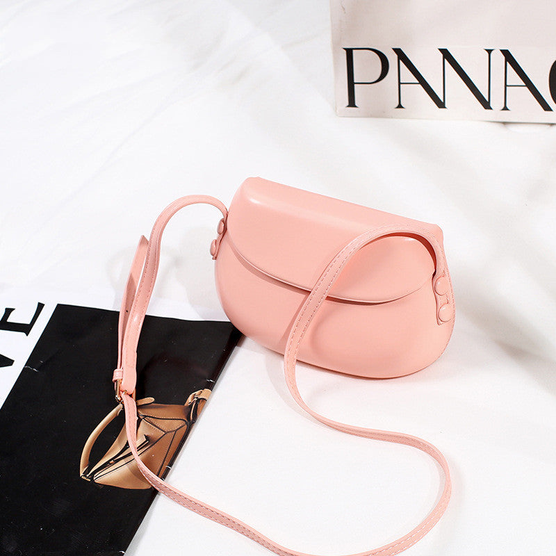 Candy Color Cute Shell Bag Ins Fashion Saddle Bags Women