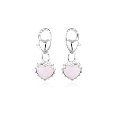 FallWinter New Light Crystal Love Earrings