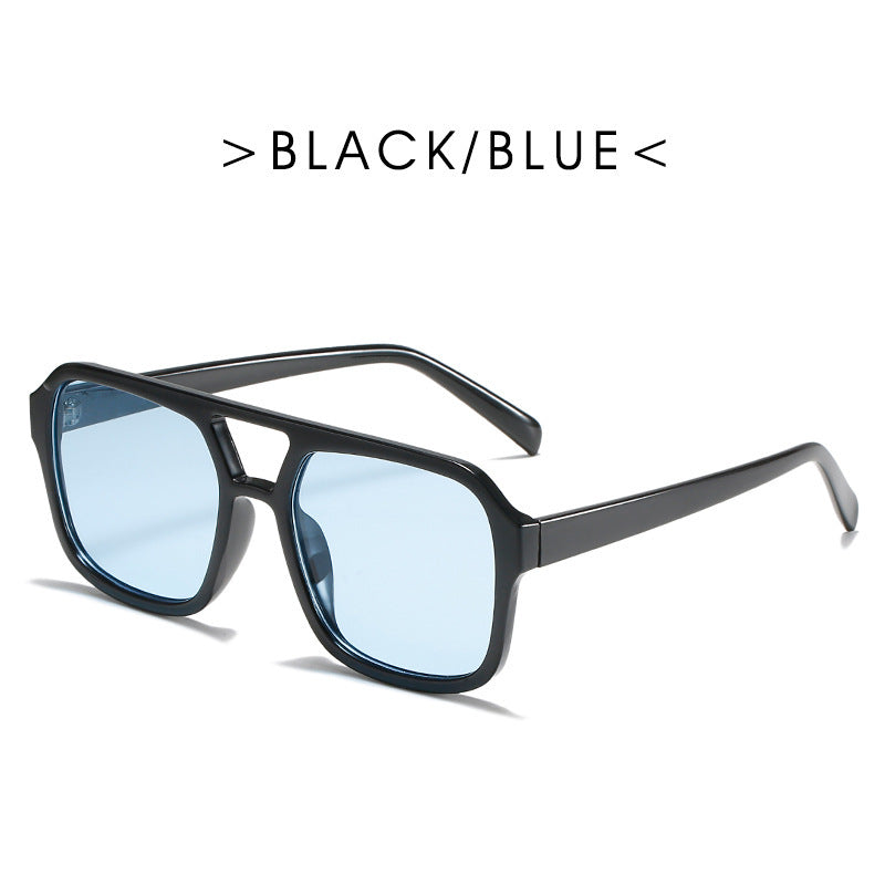 Square Double Beam Sunglasses