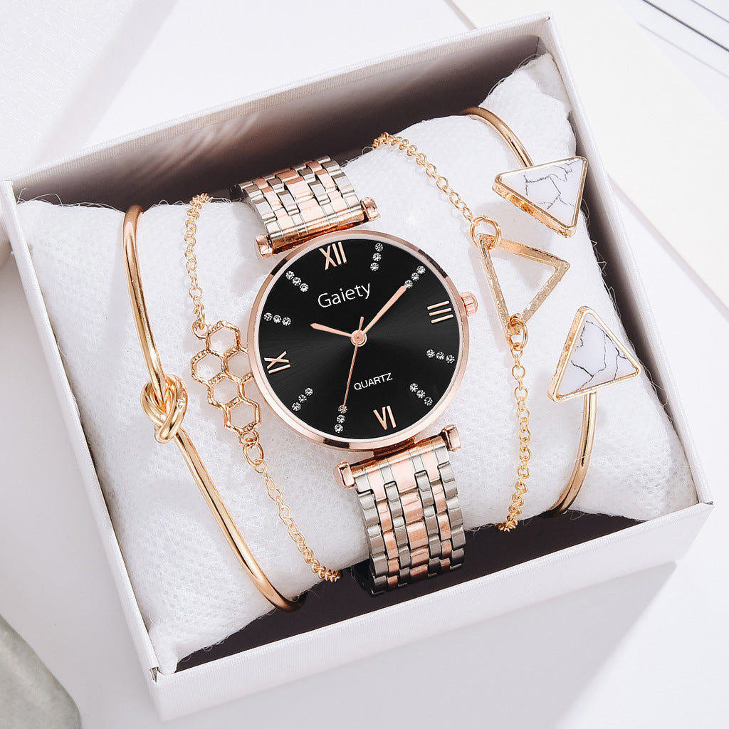 New Diamond Ladies Fashion Personality Trend Quartz Watch