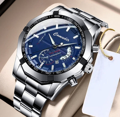 Automatic Movement Watch Men's Calendar Waterproof