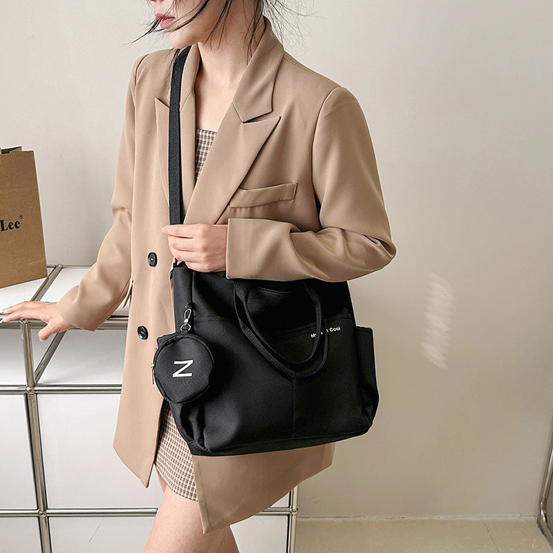 Women Shoulder Crossbody Bag Canvas Tote