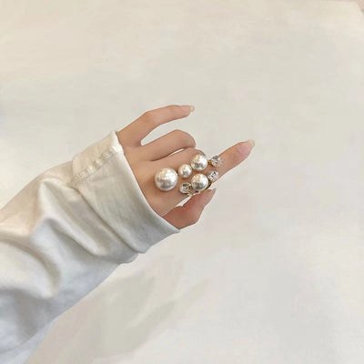 Multi Pearl Rings for Women