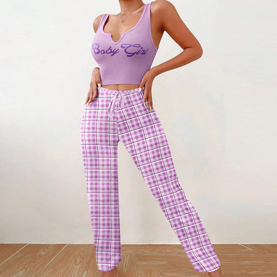 Spring Summer Women's Casual Pajamas